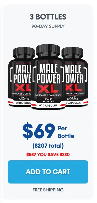 Order Male Power XL 3 Bottles